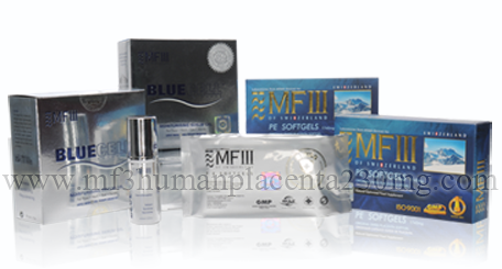 MFIII Sheep Placenta Capsules & MFIII Bluecell Skin Gel