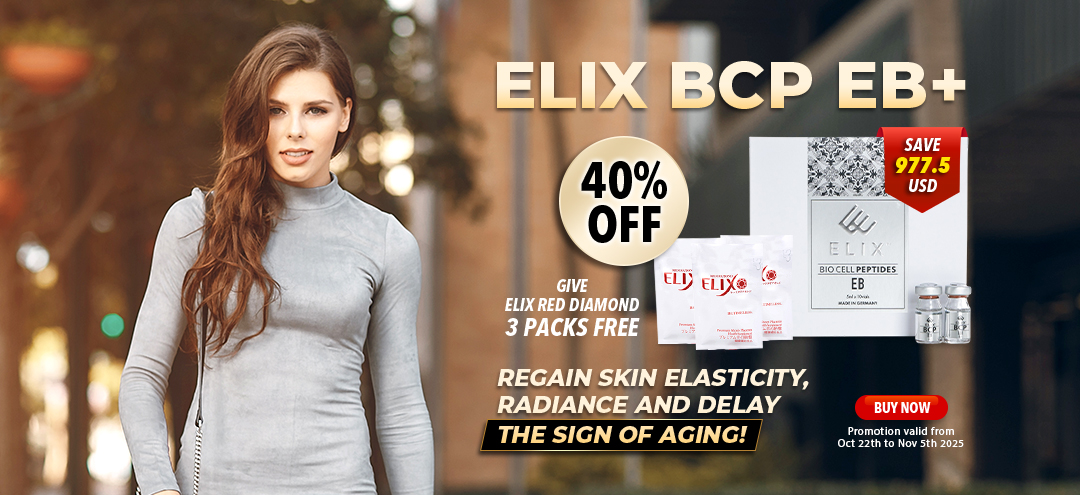 Elix BCP EB+ 40% off , Give Elix Red Diamond 3 Packs Free