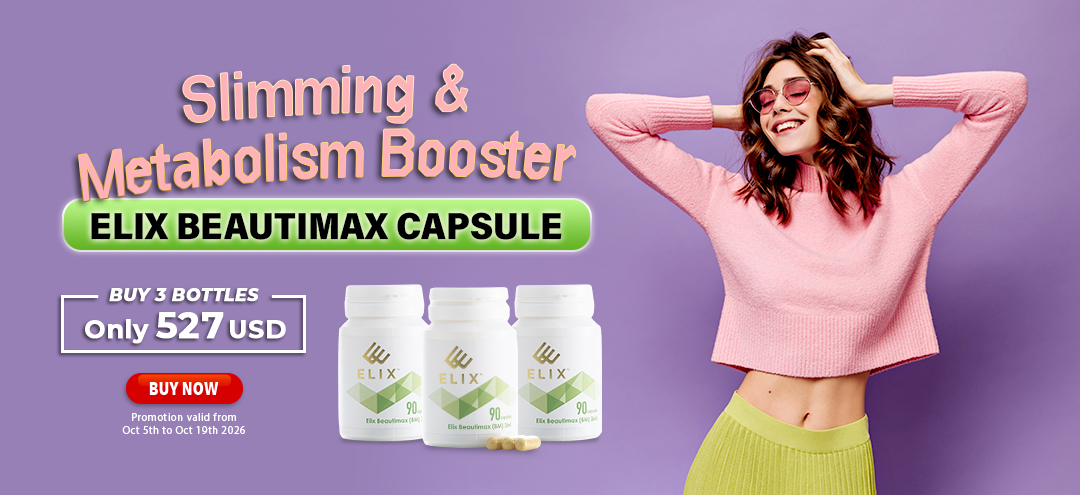 Elix Beautimax Capsule Buy 3 Bottles Only 527USD