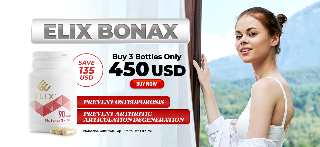 Elix Bonax Buy 3 Bottles Only 450USD