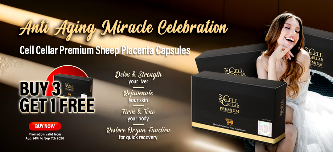 Cell Cellar Sheep Placenta Capsules buy 3 Get 1 Free